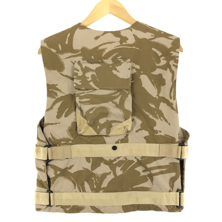 90'S British Army Genuine Body Armor Camouflage Pattern Desert DPM Camo Military Vest 190/120 Men's M Vintage /eaa444187