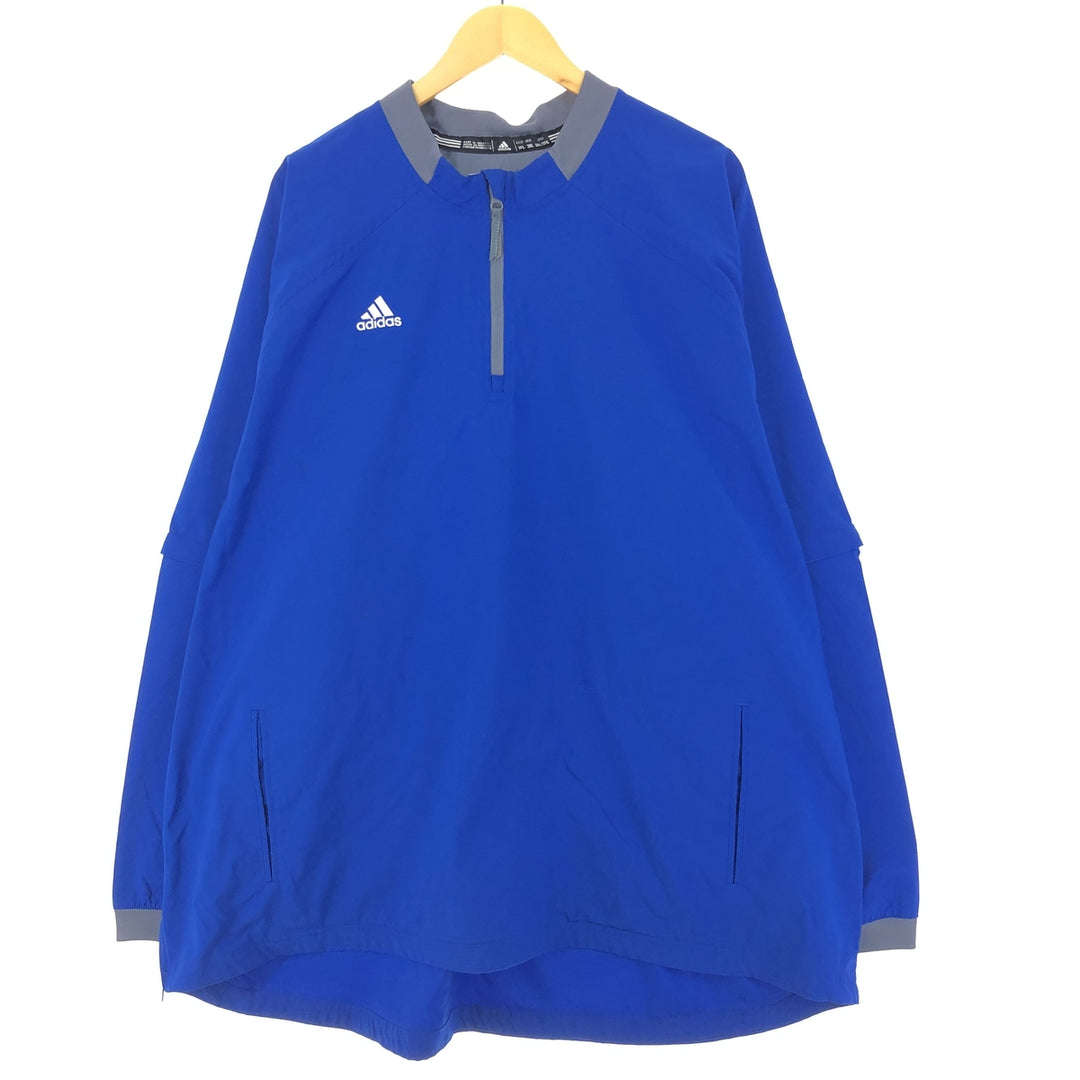 Big size adidas half zip warm up pullover men's XXXL /eaa444208