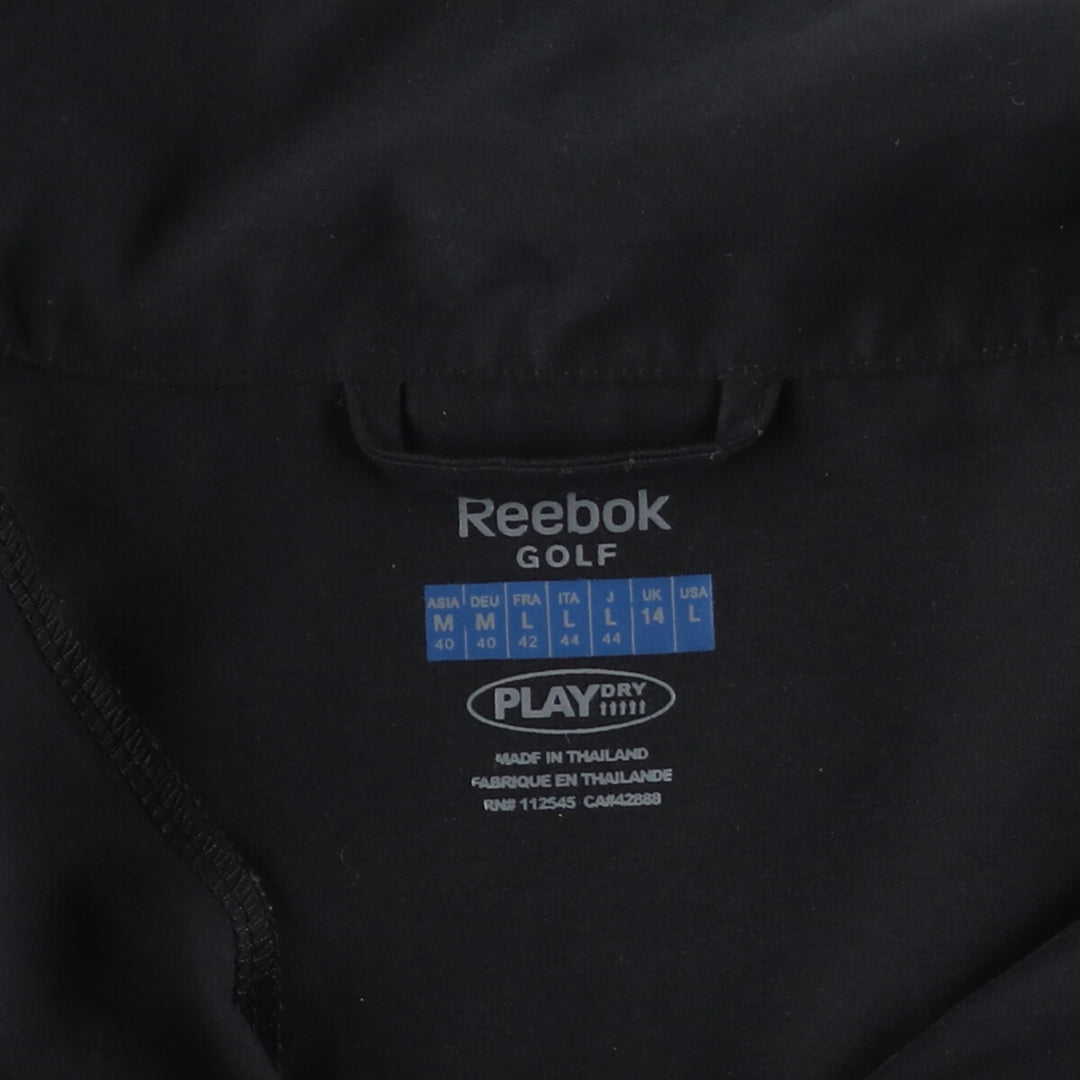 Reebok GOLF Half Zip Warm Up Pullover Men's L /eaa444212