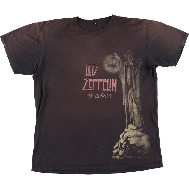 LED ZEPPELIN Led Zeppelin Band T-Shirt Band Tee Men's XL Vintage /eaa444236