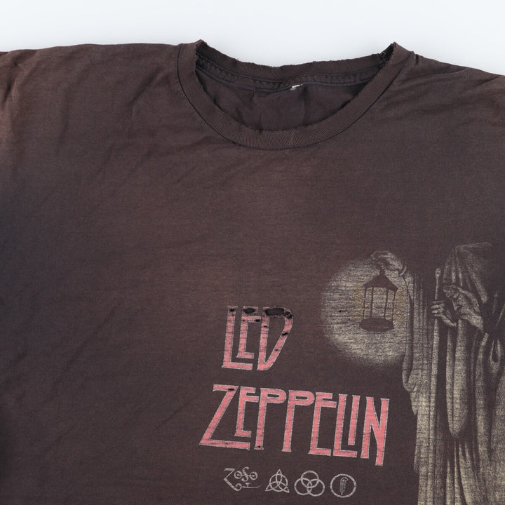 LED ZEPPELIN Led Zeppelin Band T-Shirt Band Tee Men's XL Vintage /eaa444236