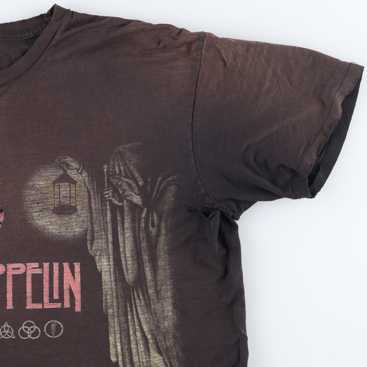 LED ZEPPELIN Led Zeppelin Band T-Shirt Band Tee Men's XL Vintage /eaa444236