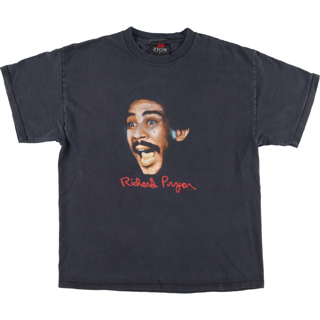 ZION ROOTSWEAR RICHARD PRYOR Richard Pryor Band T-shirt Band T Men's L /eaa444242