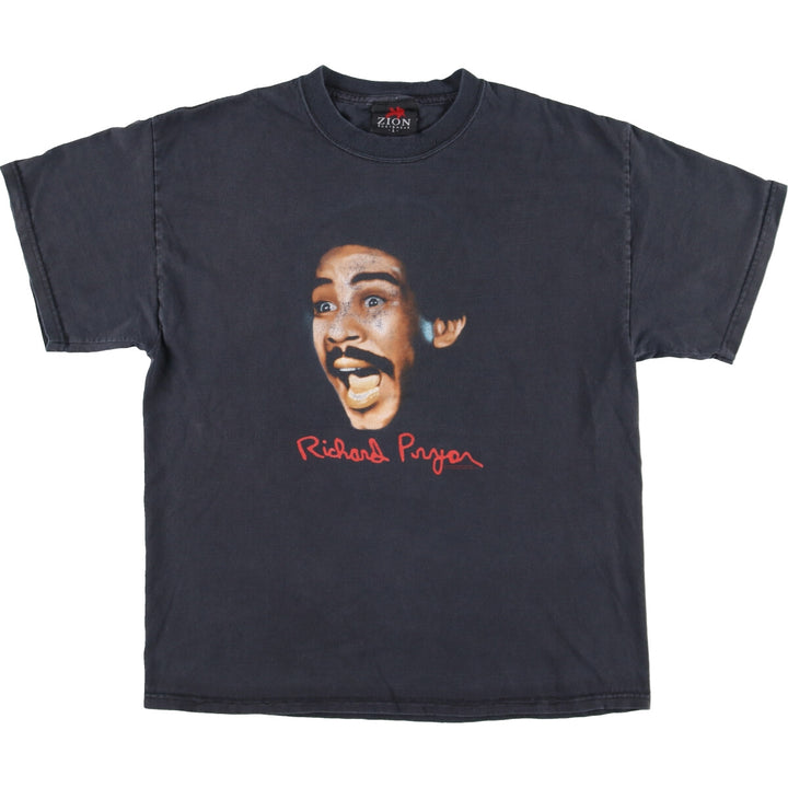 ZION ROOTSWEAR RICHARD PRYOR Richard Pryor Band T-shirt Band T Men's L /eaa444242