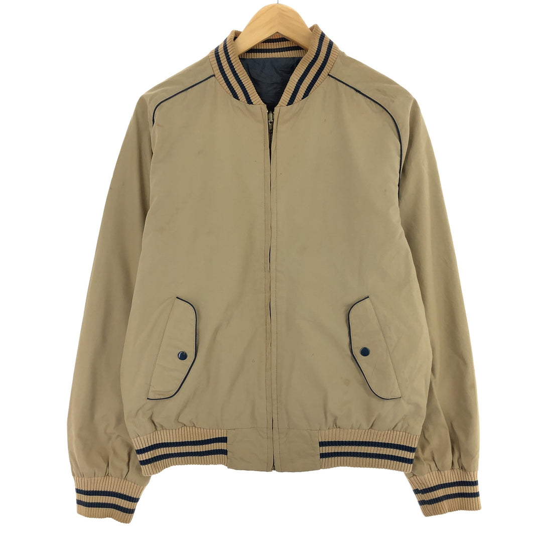 70'S MONTGOMERY WARD reversible cotton x poly blouson men's M vintage /eaa444276