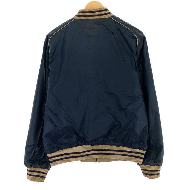 70'S MONTGOMERY WARD reversible cotton x poly blouson men's M vintage /eaa444276