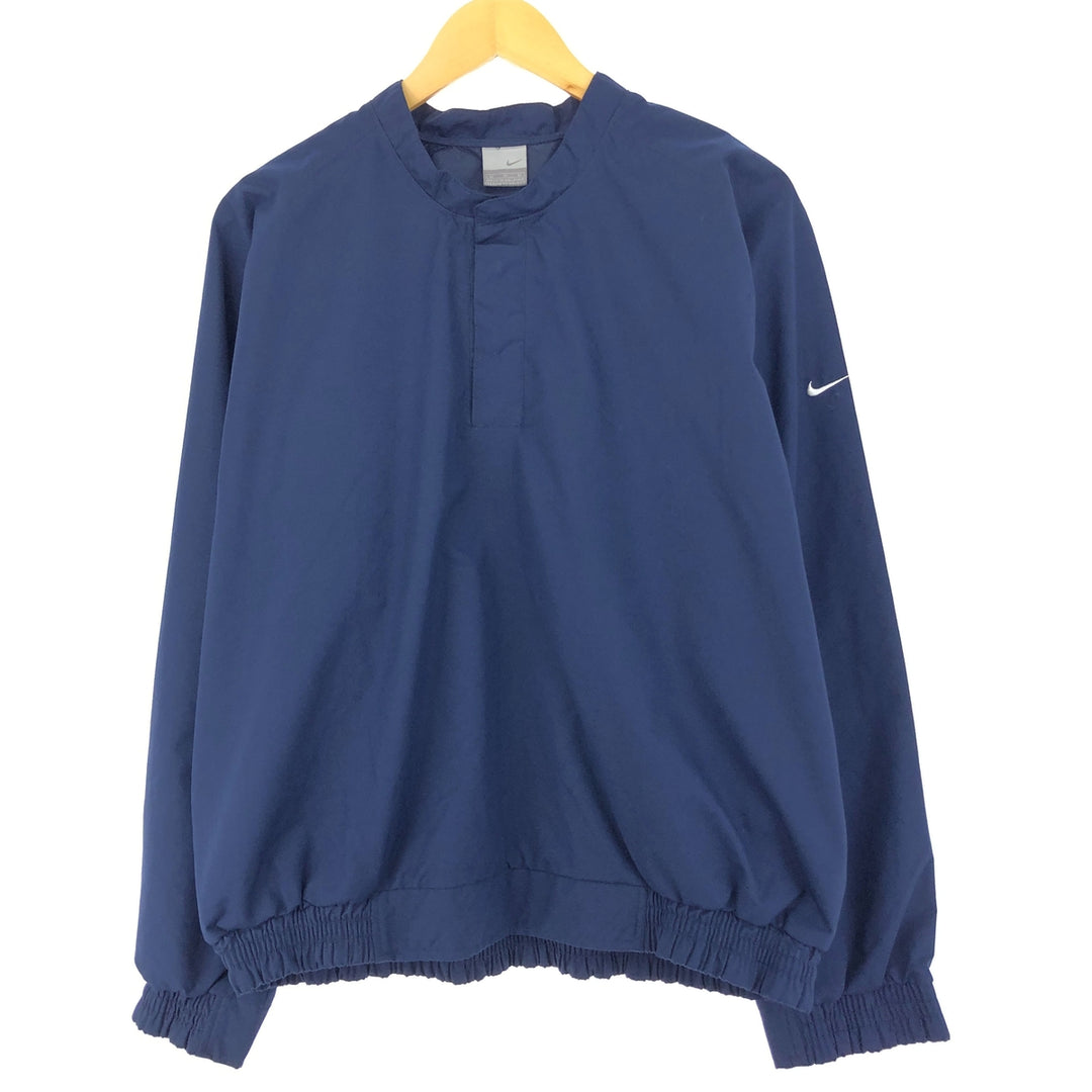 00'S Nike Henley Neck Warm-up Pullover Men's M /eaa444296