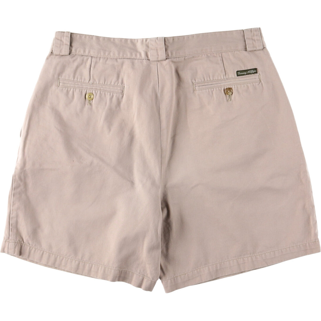 90'S Tommy Hilfiger Two-pleat Chino Shorts Shorts Men's W35 Vintage / eaa444300