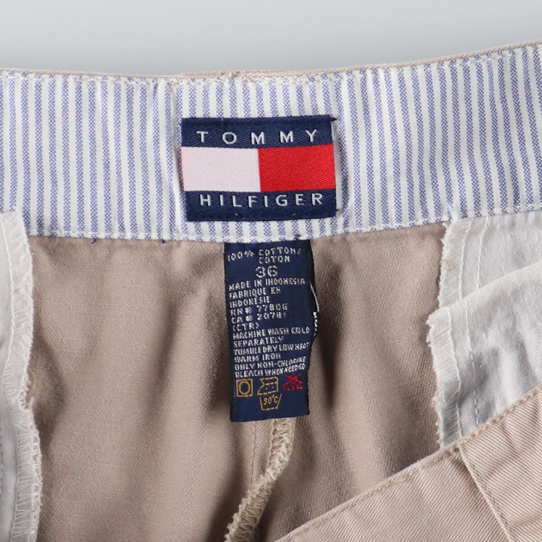 90'S Tommy Hilfiger Two-pleat Chino Shorts Shorts Men's W35 Vintage / eaa444300
