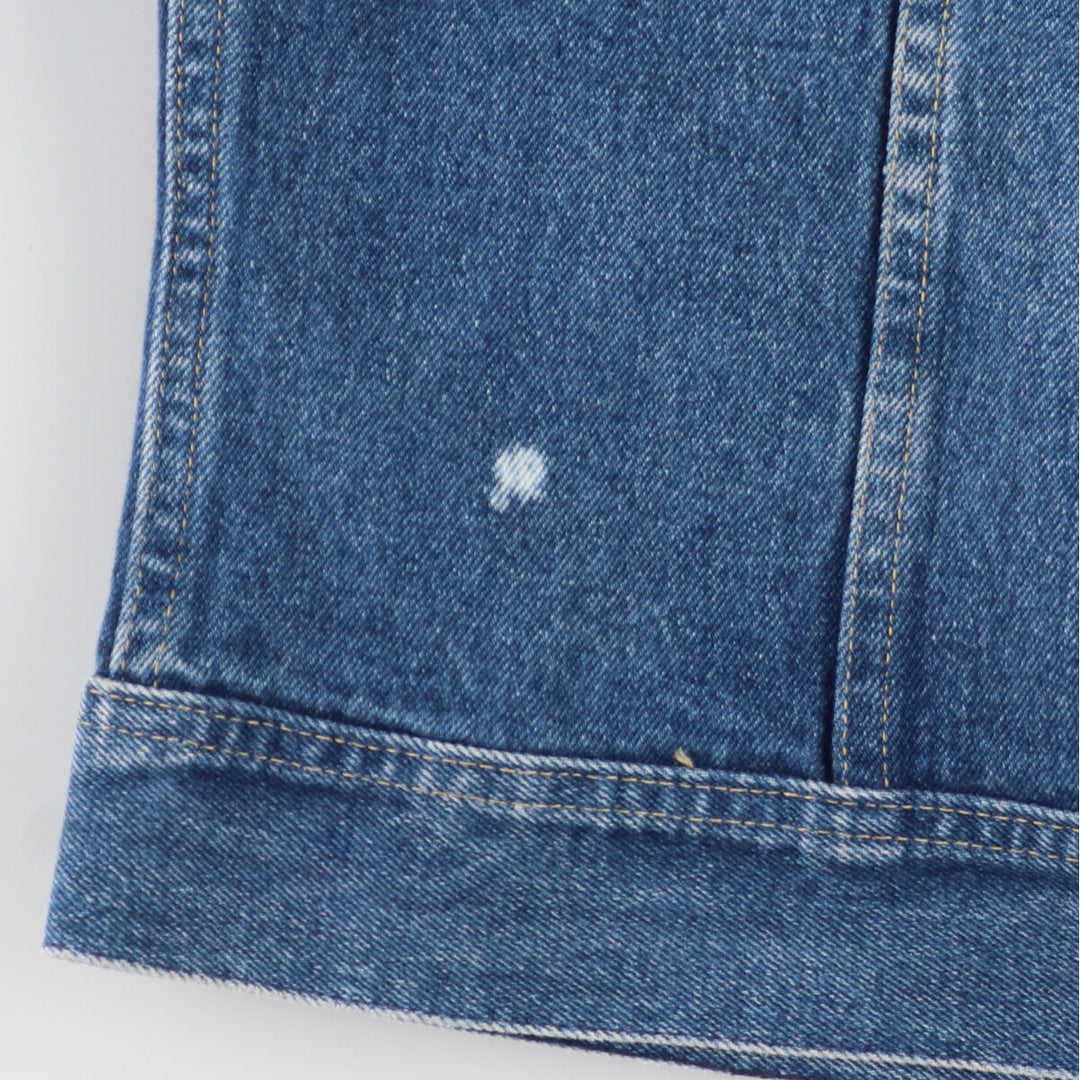 80'S Lee MS.LEE denim jacket, denim jacket, made in USA, women's L, vintage cotton blue type Vintage Second Hand