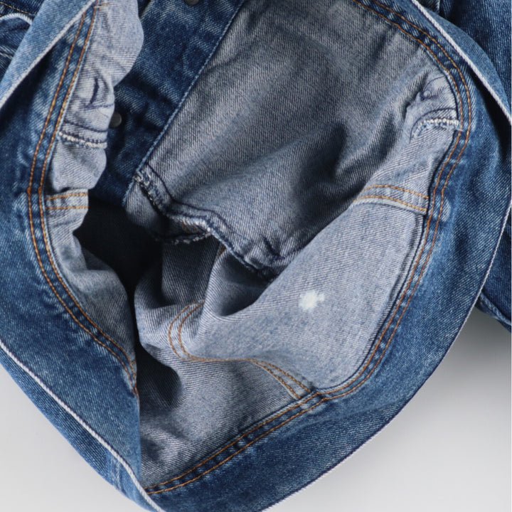 80'S Lee MS.LEE denim jacket, denim jacket, made in USA, women's L, vintage cotton blue type Vintage Second Hand