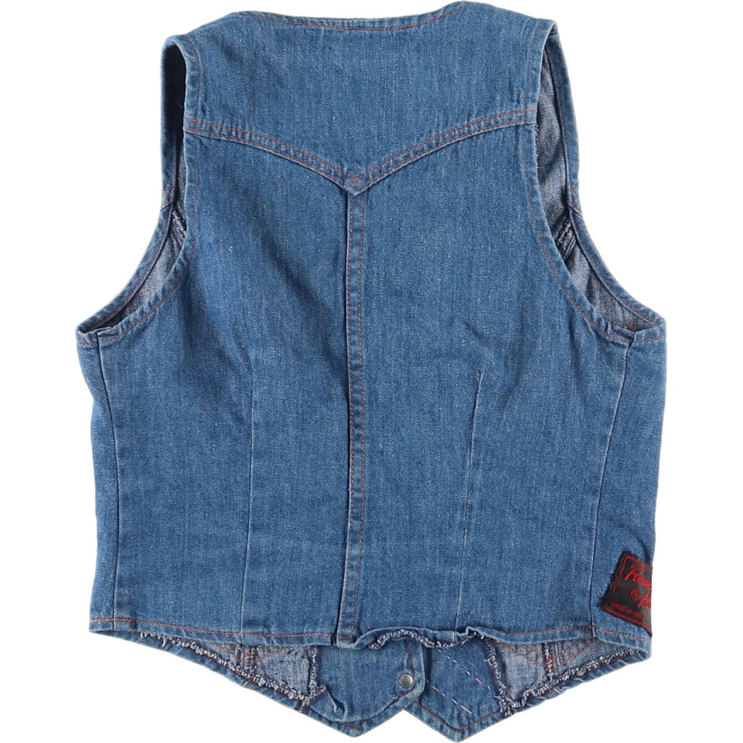 Tag Custom Denim Vest Women's S /eaa444372