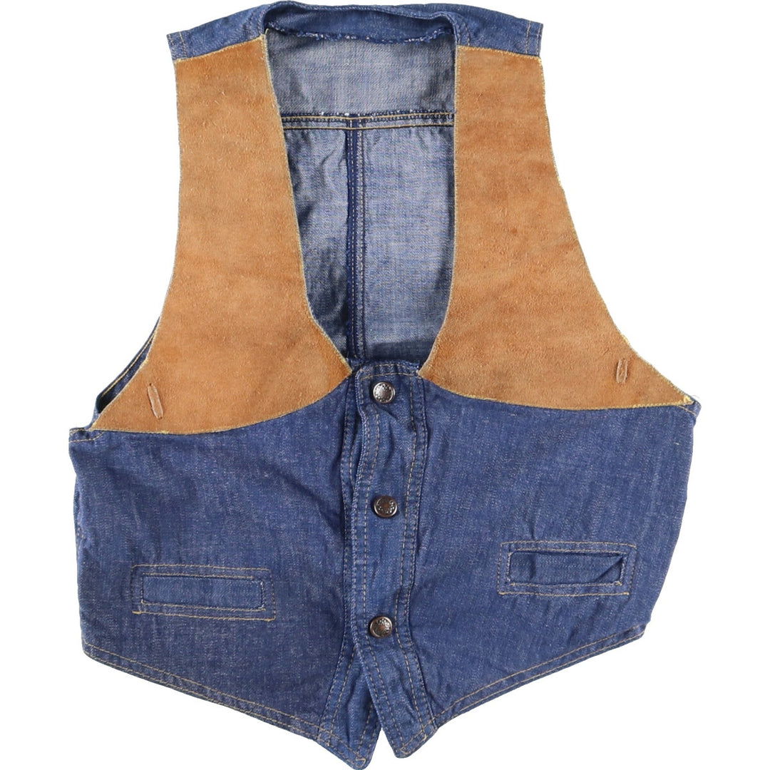 AYOTLA denim vest women's small vintage /eaa444375