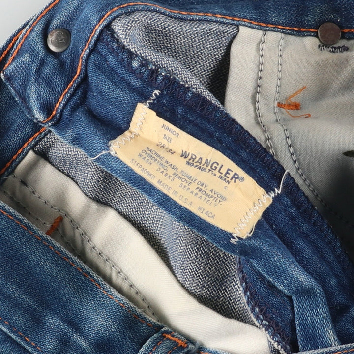 80'S Wrangler Straight Denim Pants Made in USA Women's L (w28) Vintage /eaa444454