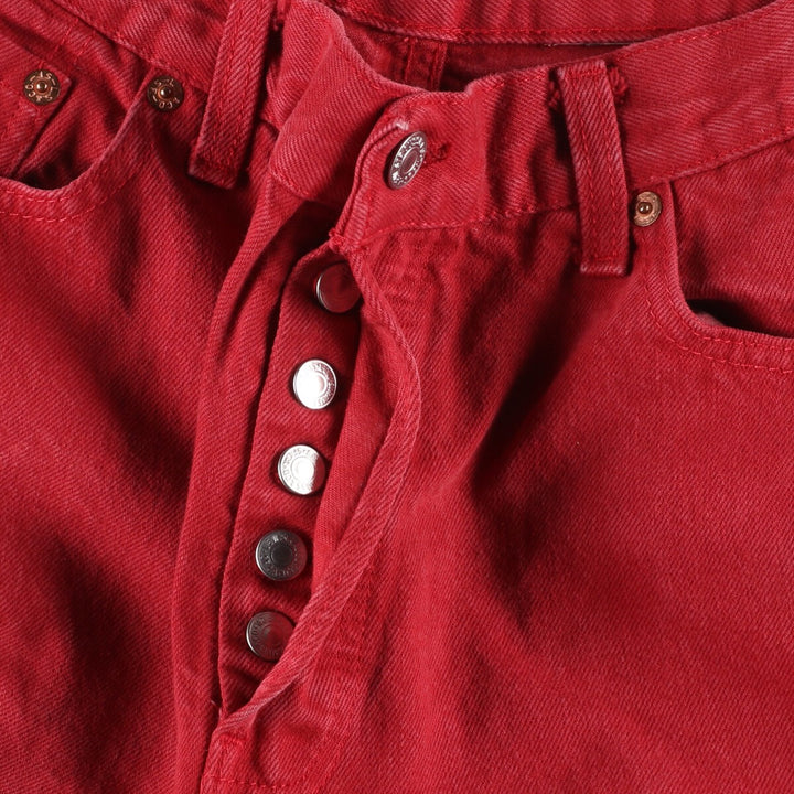 Levi's 17501-0668 Straight Denim Pants Made in USA Women's L (w30) /eaa444455