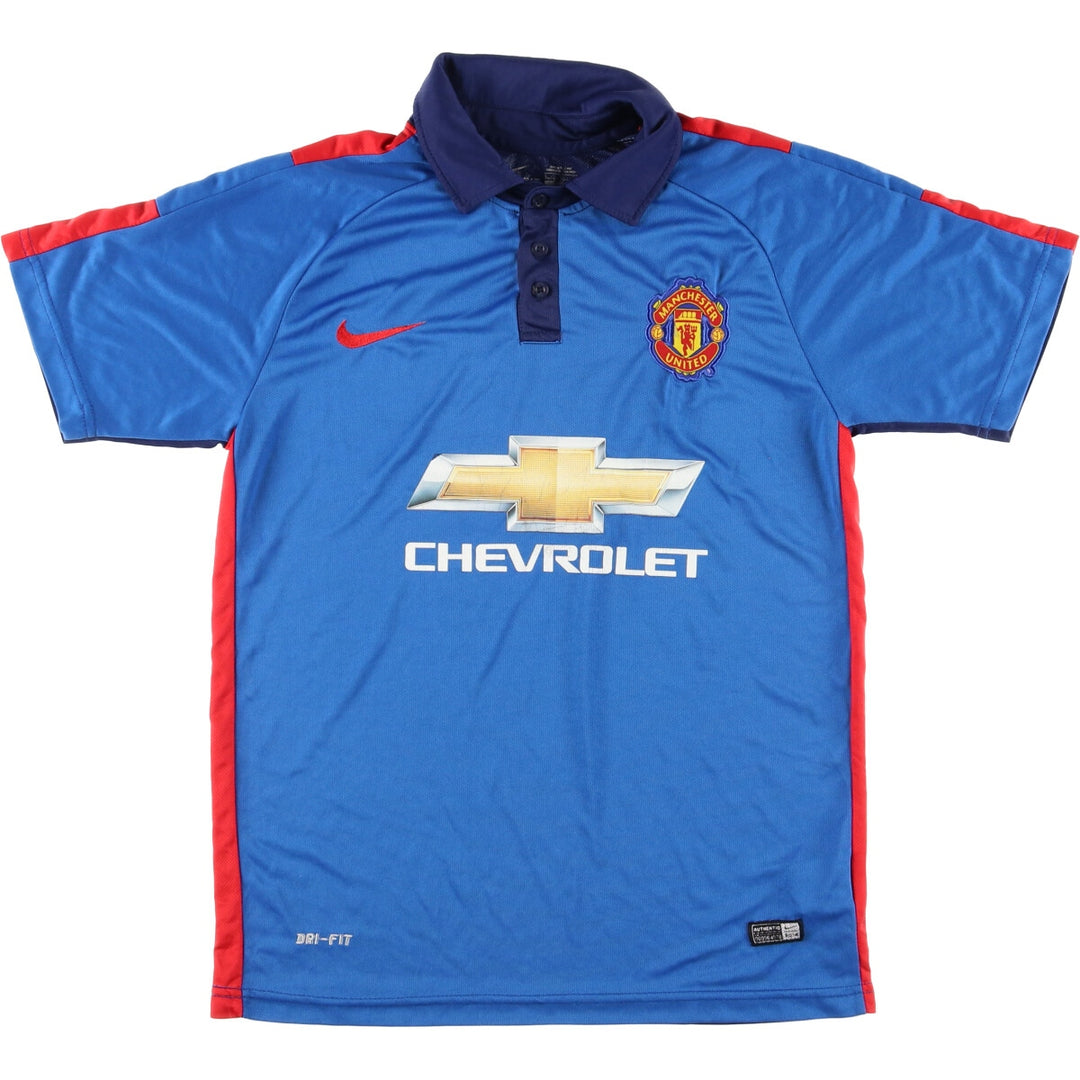 Nike Manchester United Soccer Jersey Game Shirt Men's S /eaa444543