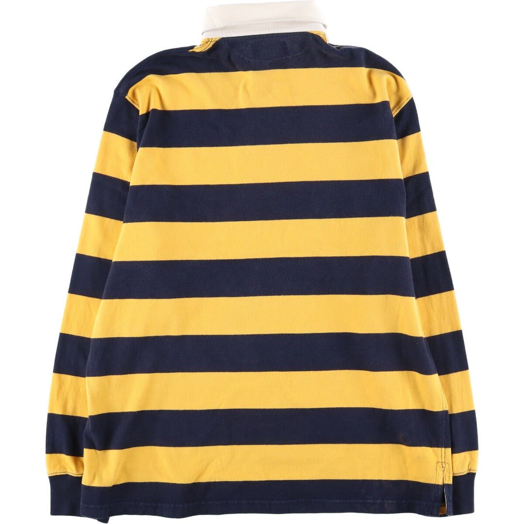 Ralph Lauren POLO by Ralph Lauren Striped Pattern Long Sleeve Rugby Shirt Men's M /eaa444579