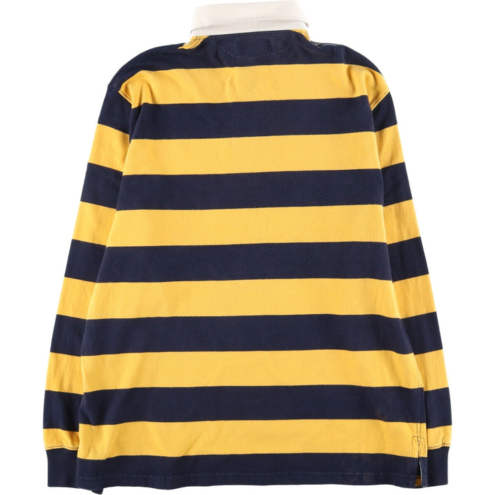 Ralph Lauren POLO by Ralph Lauren Striped Pattern Long Sleeve Rugby Shirt Men's M /eaa444579