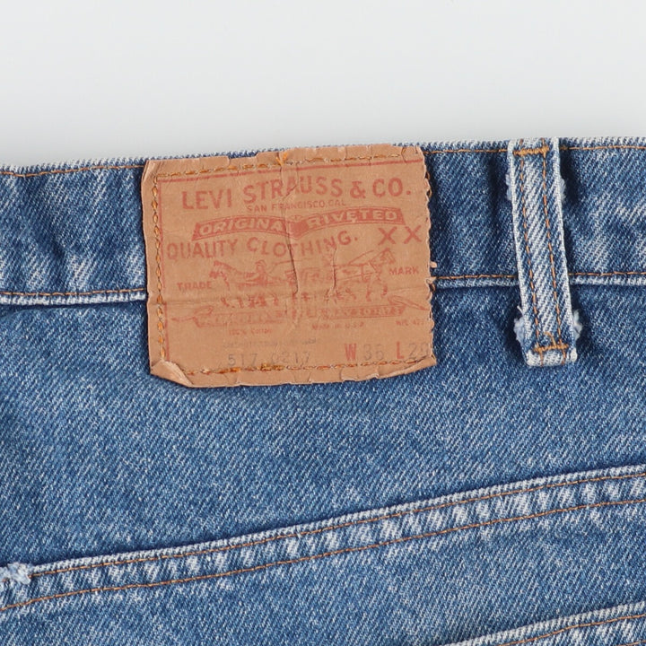 80'S Levi's 517-0217 Bootcut Denim Pants Made in USA Men's W35 Vintage /eaa444593