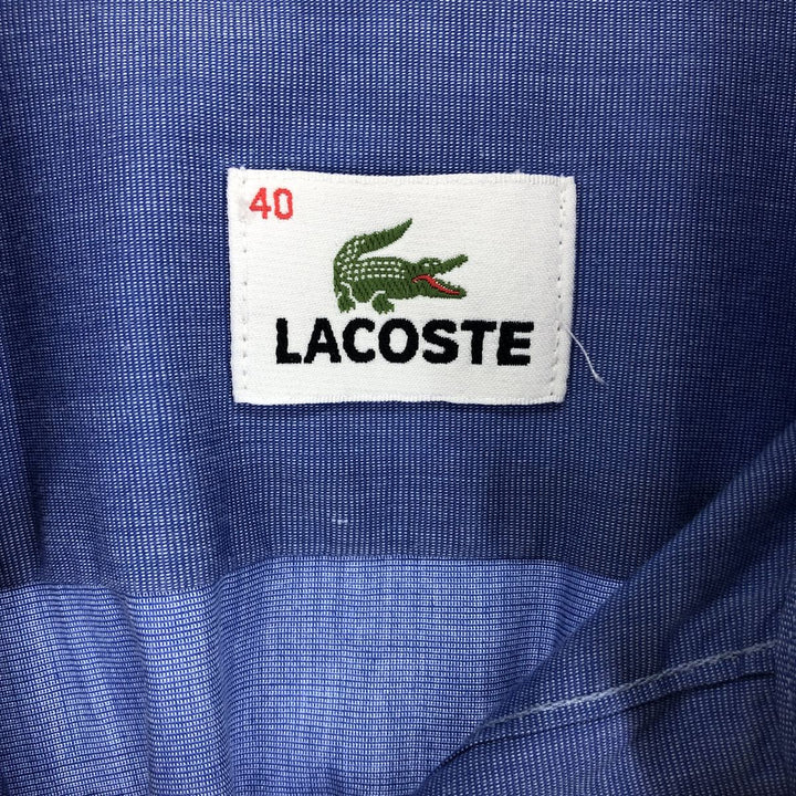 Lacoste LACOSTE Long Sleeve Cotton Shirt Men's M /eaa444682