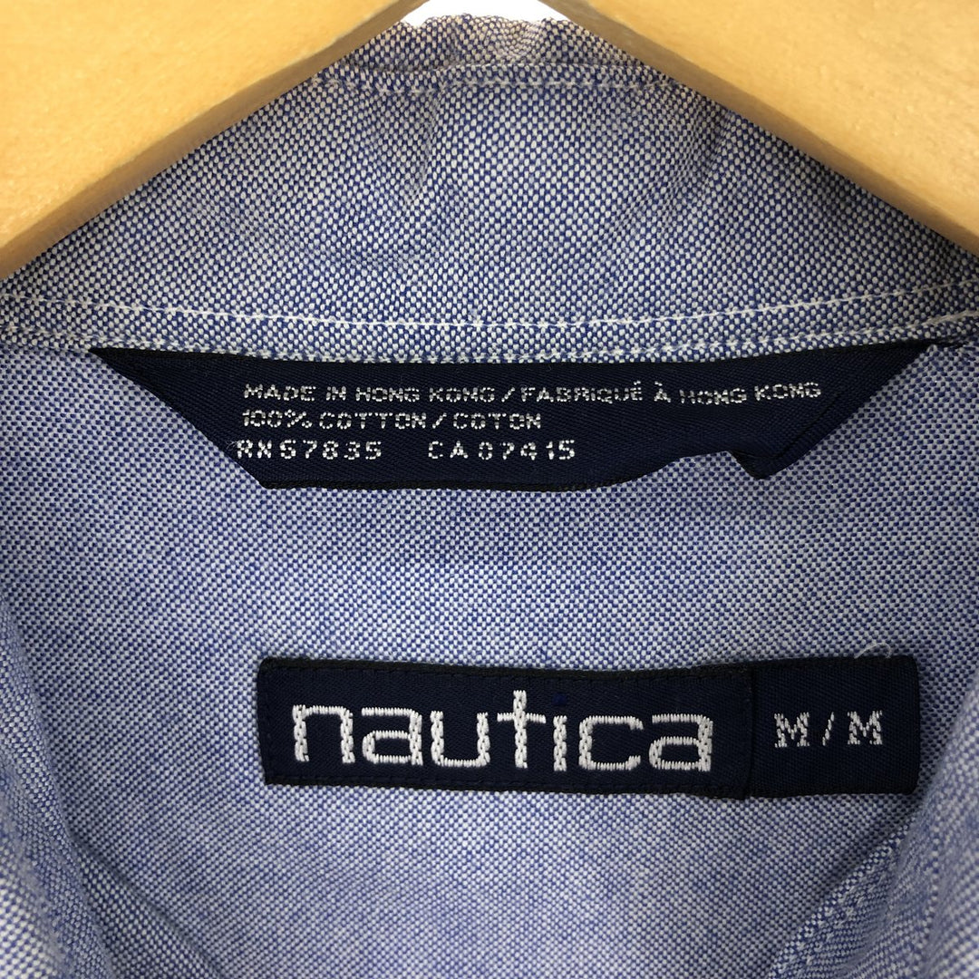 NAUTICA Long Sleeve Cotton Shirt Men's M /eaa444687