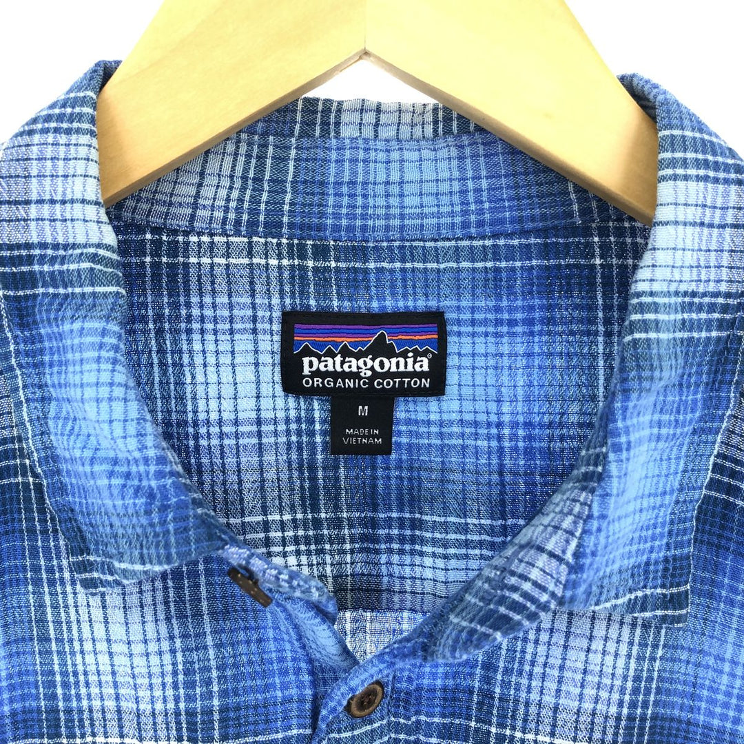 Patagonia 53833SP17 Short Sleeve Check Shirt Men's M /eaa444755