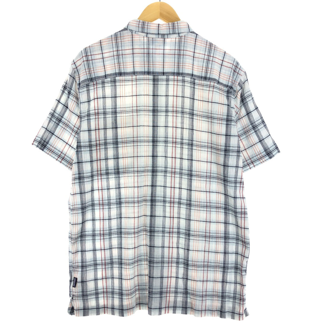 Patagonia 52921SP16 Short Sleeve Check Shirt Men's L /eaa444758