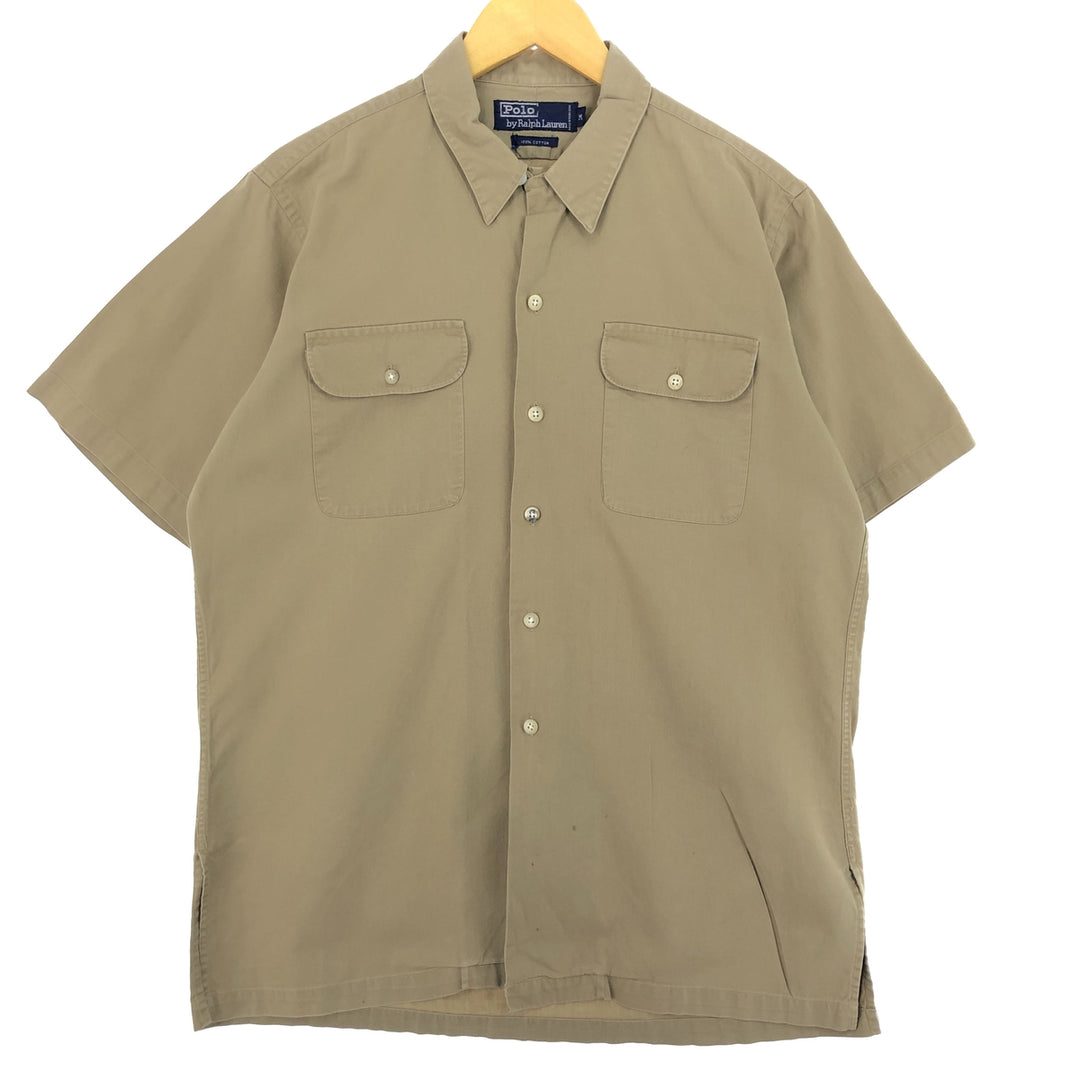 Ralph Lauren POLO by Ralph Lauren short sleeve cotton shirt, men's M /eaa444766