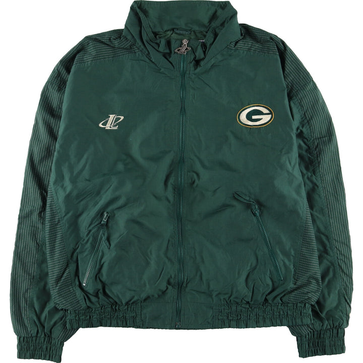 90'S LOGO ATHLETIC NFL GREEN BAY PACKERS Nylon Jacket Men's XXL Vintage /eaa444804