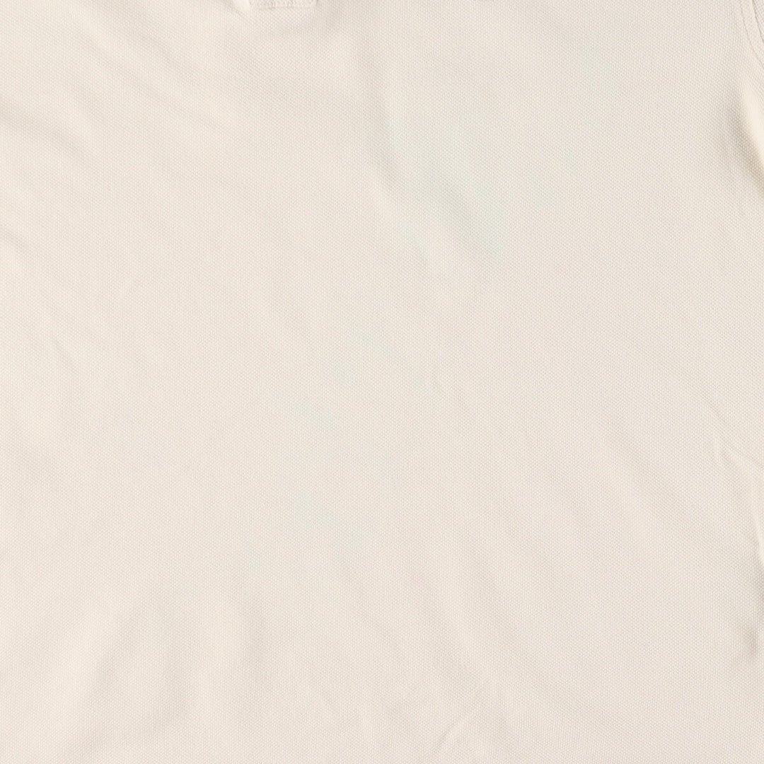 Tommy Hilfiger short sleeve polo shirt for men, size M cotton white type Vintage Second Hand