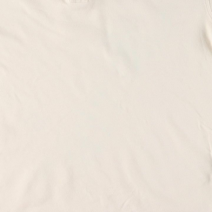 Tommy Hilfiger short sleeve polo shirt for men, size M cotton white type Vintage Second Hand