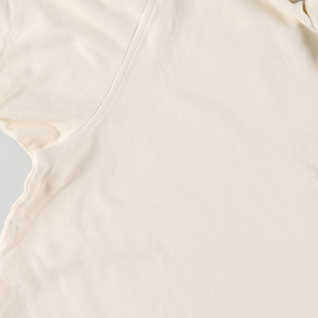 Tommy Hilfiger short sleeve polo shirt for men, size M cotton white type Vintage Second Hand