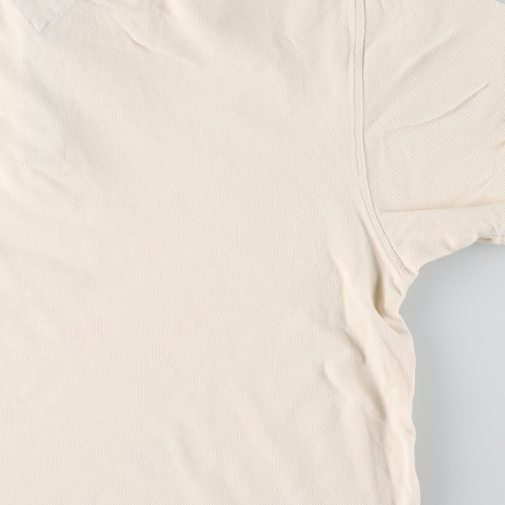 Tommy Hilfiger short sleeve polo shirt for men, size M cotton white type Vintage Second Hand