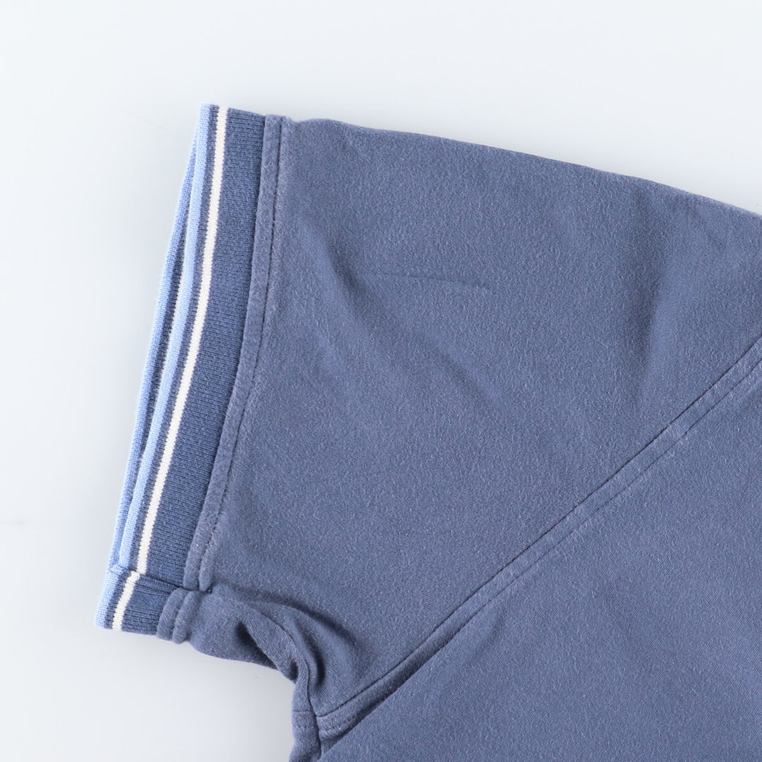 Tommy Hilfiger short sleeve polo shirt for men, XXL cotton navy blue type Vintage Second Hand