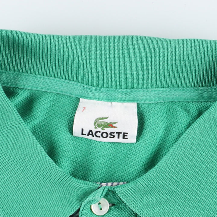 Lacoste LACOSTE Short Sleeve Polo Shirt 7 Men's XL /eaa444828