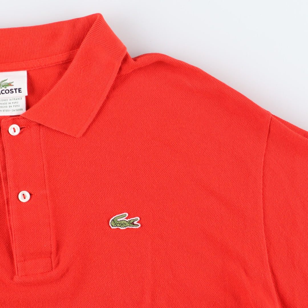 Lacoste LACOSTE French design short sleeve polo shirt size 8 men's XXL /eaa444833