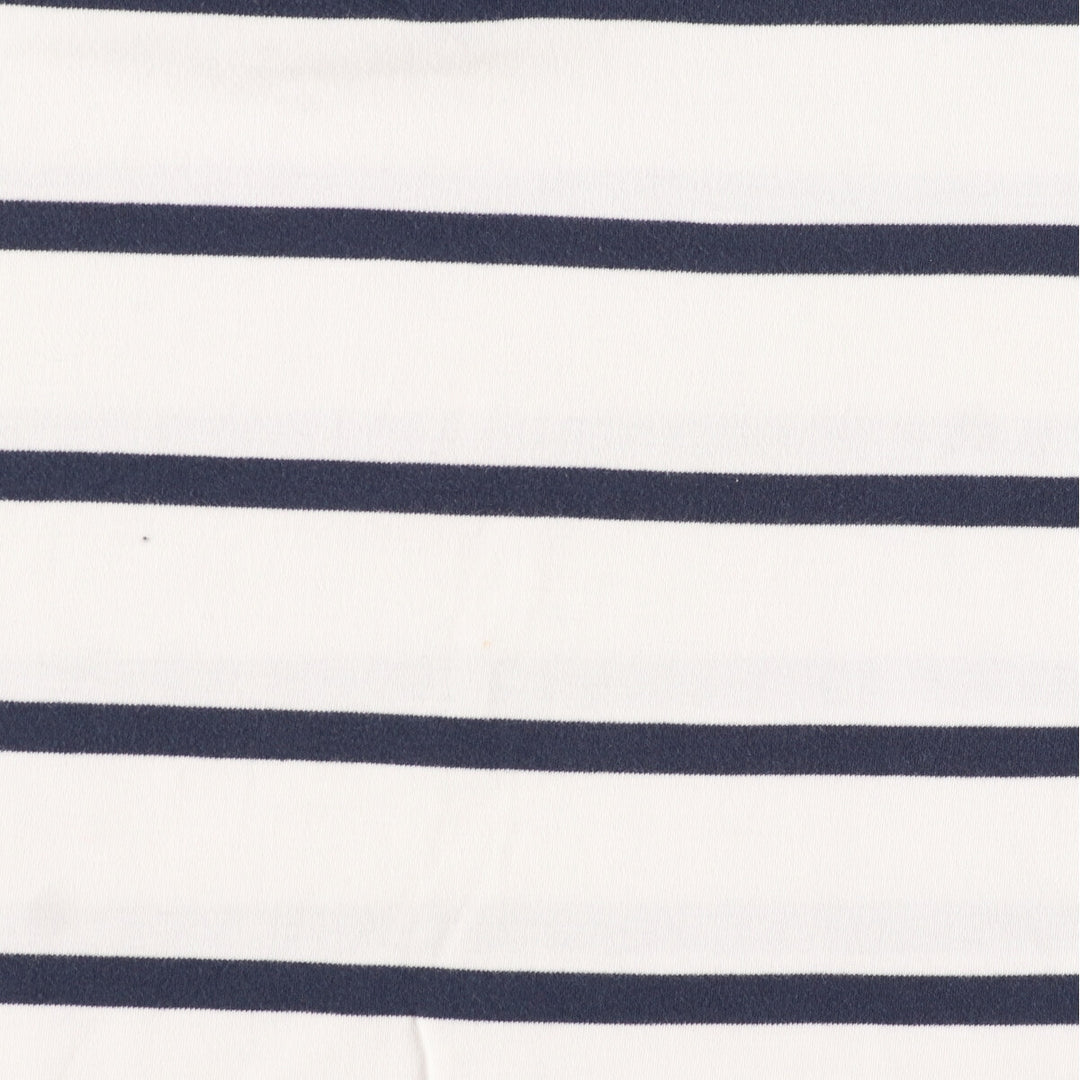 Tommy Hilfiger Short Sleeve Striped Polo Shirt Men's XL cotton white type Vintage Second Hand