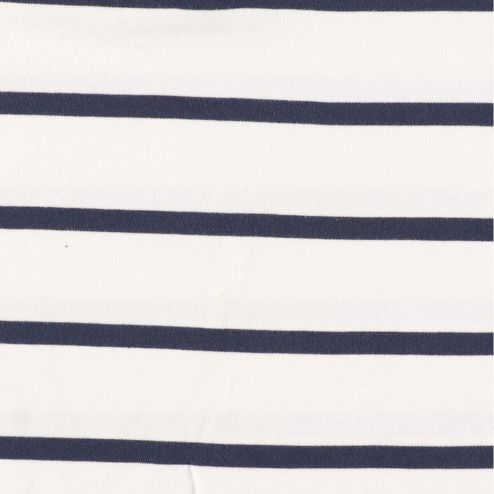 Tommy Hilfiger Short Sleeve Striped Polo Shirt Men's XL cotton white type Vintage Second Hand