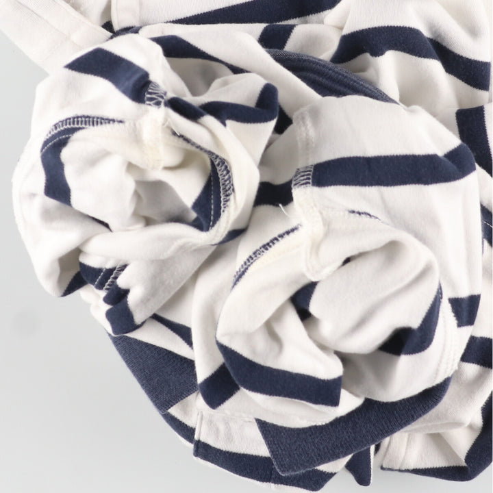 Tommy Hilfiger Short Sleeve Striped Polo Shirt Men's XL cotton white type Vintage Second Hand