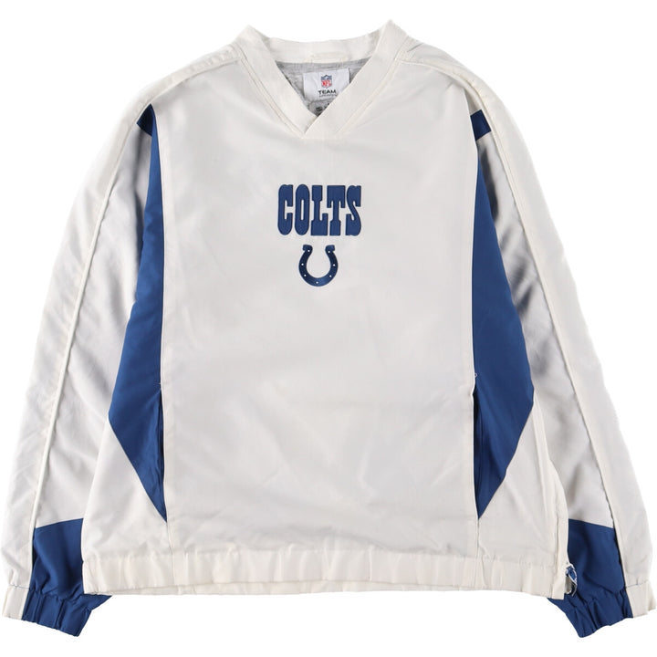 NFL INDIANAPOLIS COLTS Indianapolis Colts V-neck warm-up pullover Men's M /eaa444889