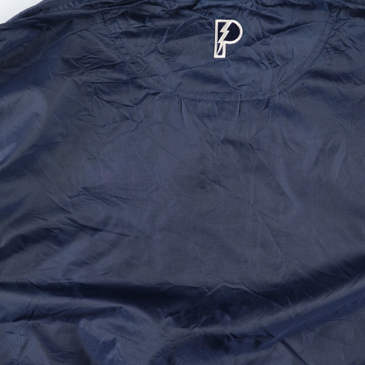 90'S PRO PLAYER MLB Cleveland Indians Half Zip Nylon Pullover Men's Medium Vintage /eaa444898