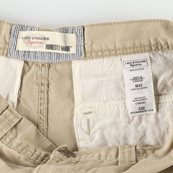 Levi's SIGNATURE cargo shorts, half pants, men's w33 / eaa444904