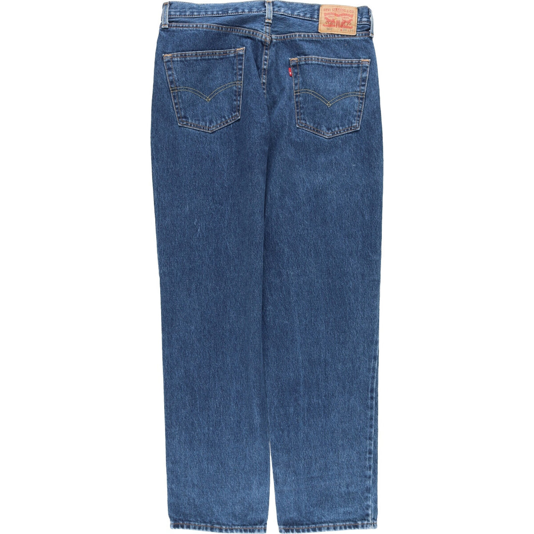 Levi's 550 tapered denim pants for men, w35 / eaa444955