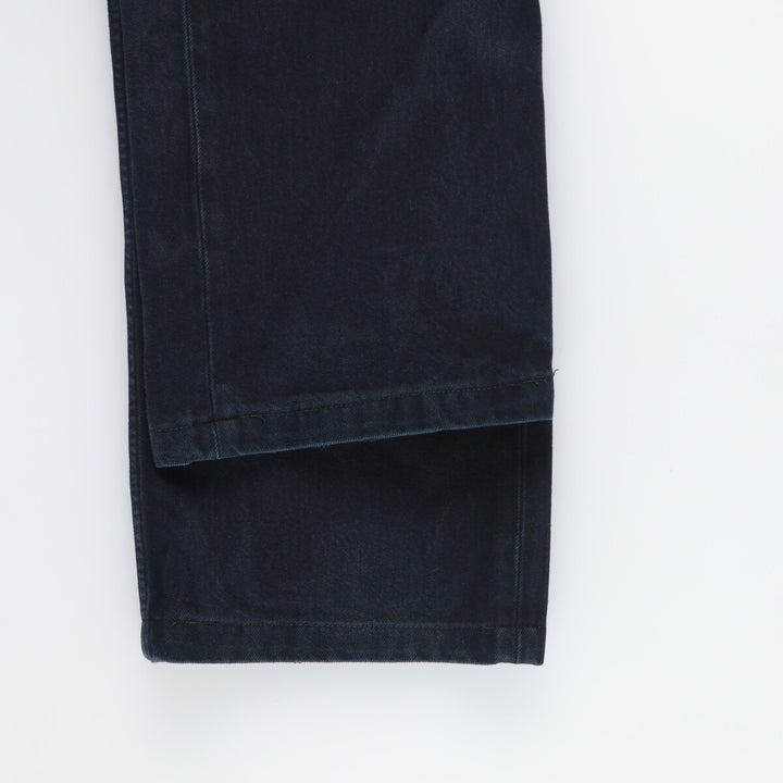 Levi's 501 post-dyed black denim straight denim pants for men w36/eaa444972