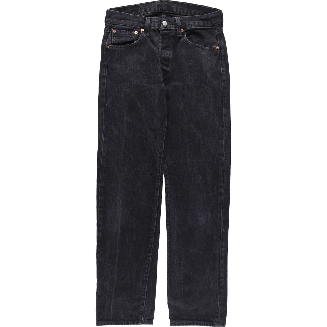 Levi's 501 Black Denim Straight Denim Pants Men's W30 / eaa444977