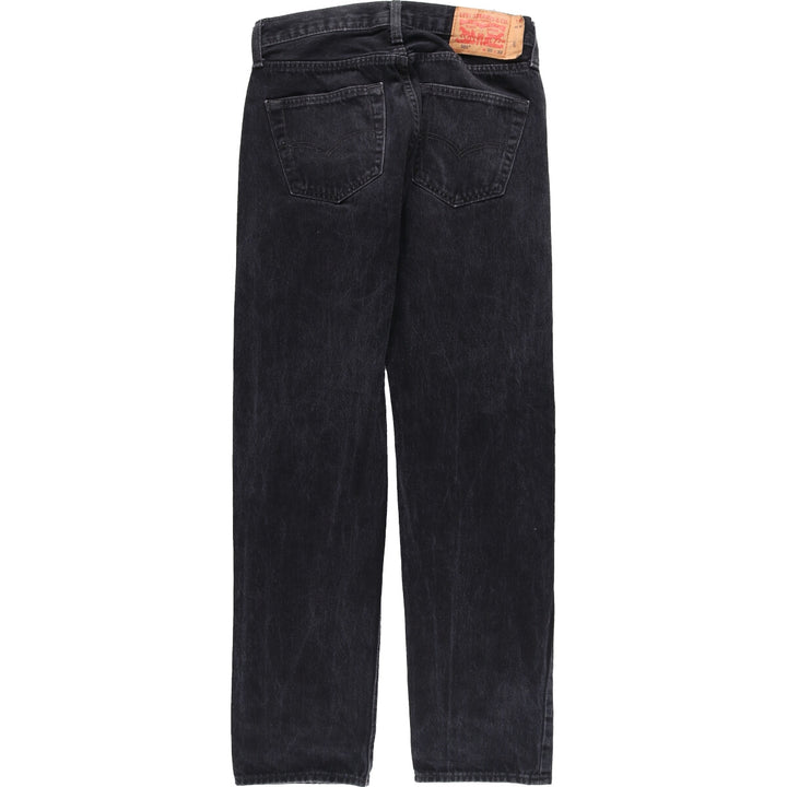 Levi's 501 Black Denim Straight Denim Pants Men's W30 / eaa444977