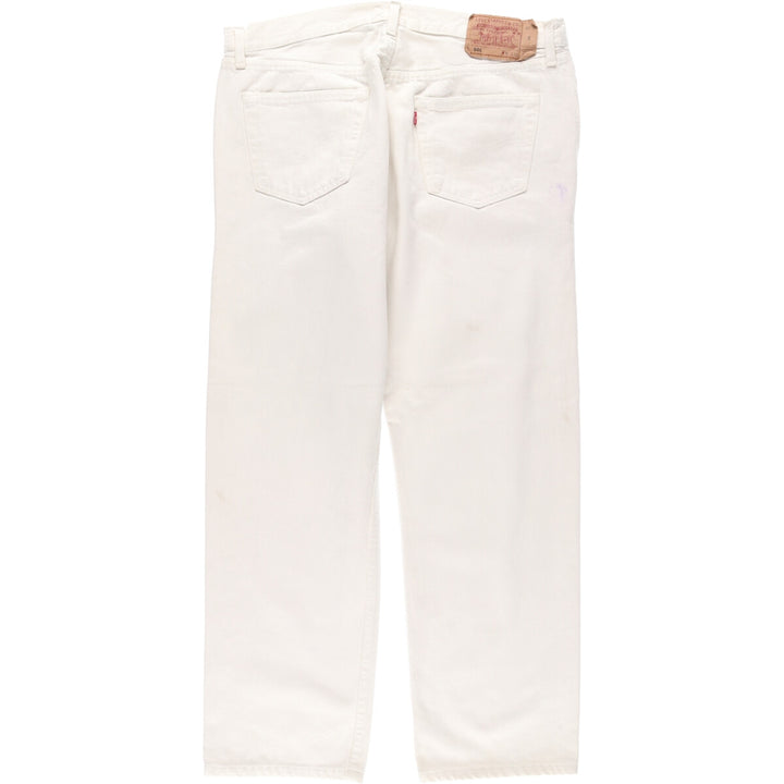 Levi's 501 White Denim Straight Denim Pants Men's W37 / eaa444988