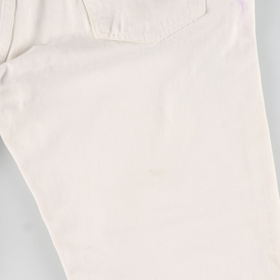 Levi's 501 White Denim Straight Denim Pants Men's W37 / eaa444988