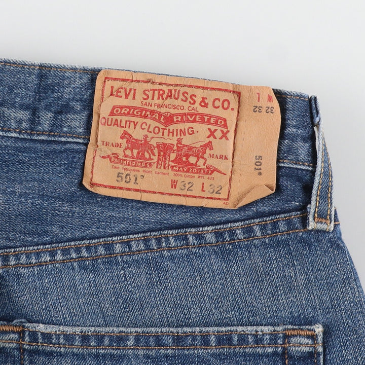 Levi's 501 straight denim pants for men w32 / eaa444993