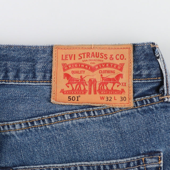 Levi's 501 Euro Model Straight Denim Pants Men's W33 / eaa444995